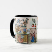 "Snail Marginalia" Classic Coffee Tasse (Vorderseite Links)