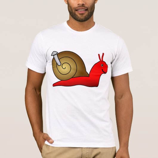 Snail Mens T - Shirt (Vorderseite)