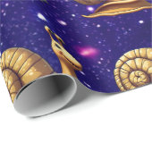 Snail Niedlich Charming Thema Geschenk Wrap Geschenkpapier (Rolleneckpunkt)