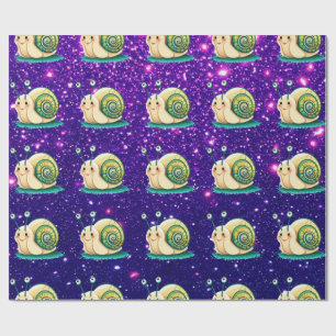 Snail Niedlich Charming Thema Geschenk Wrap Geschenkpapier