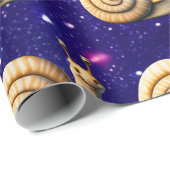 Snail Niedlich Charming Thema Geschenk Wrap Geschenkpapier (Rolleneckpunkt)
