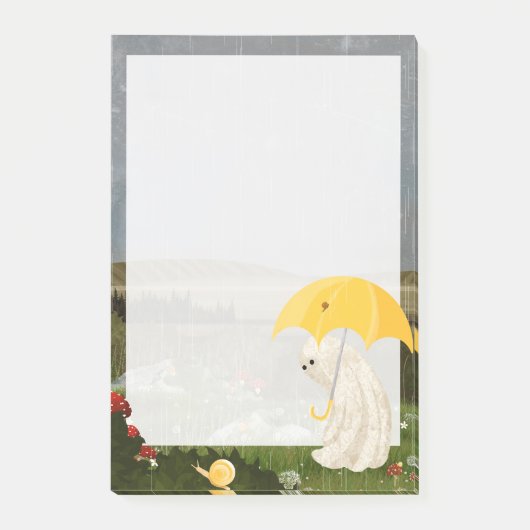 Snail-Notizblock Post-it Klebezettel (Vorderseite)