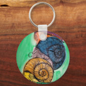 Snail Pile Schlüsselanhänger (Vorderseite)