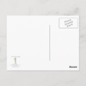 Snail Postcard Postkarte (Rückseite)