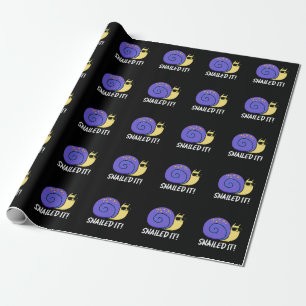 Snail Pub Dark BG Geschenkpapier