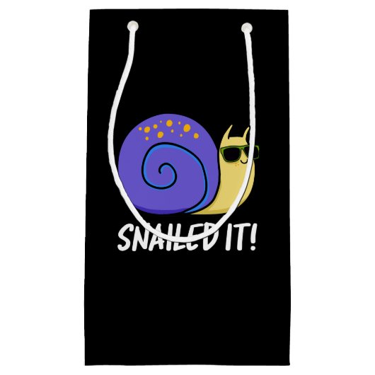 Snail Pub Dark BG Kleine Geschenktüte (Vorderseite)