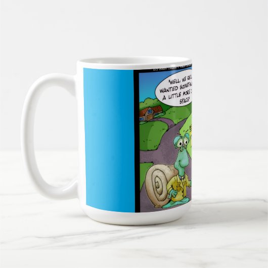 Snail Real Anwesen Sales Funny Gifts & Sammlerstüc Kaffeetasse (Links)