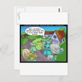 Snail Real Anwesen Sales Funny Gifts & Sammlerstüc Postkarte (Vorne/Hinten)