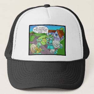Snail Real Anwesen Sales Funny Gifts & Sammlerstüc Truckerkappe