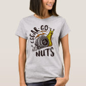 Snail Robot Machine Funny T-Shirt (Vorderseite)