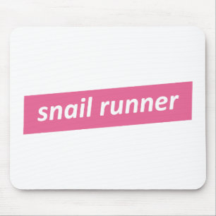 Snail Runner, Slow Runners Mousepad