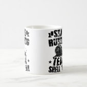 Snail Running Team Funny Sarcastic Snail Running T Kaffeetasse (Mittel)