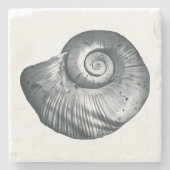Snail Shell Steinuntersetzer (Vorderseite)