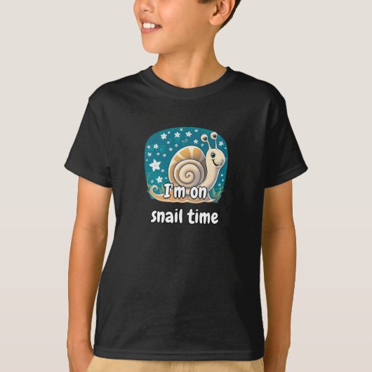 Snail Shirt Fun Cool Einzigartig Das beste Design  (Vorderseite)