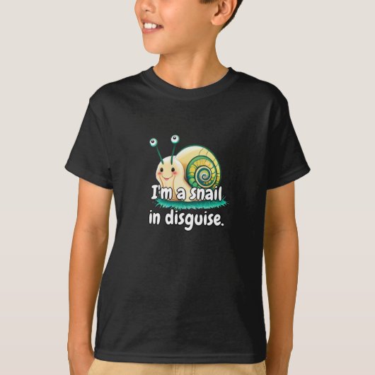Snail Shirt Fun Cool Einzigartig Das beste Design (Vorderseite)