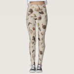 Snail Slug Garden Pet Gastropod Botanical Snails Leggings<br><div class="desc">Snails and slugs in the garden illustration by Joris Hoefnagel 1575,  this image is all about garden snails.</div>