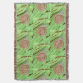 Snail Watercolor Decke (Vorderseite Vertikal)