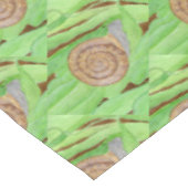 Snail Watercolor Tischdecke (Schrägansicht)