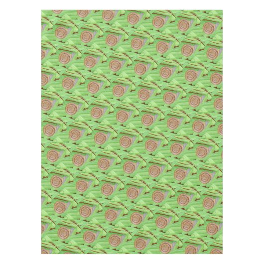 Snail Watercolor Tischdecke (Vorderseite)