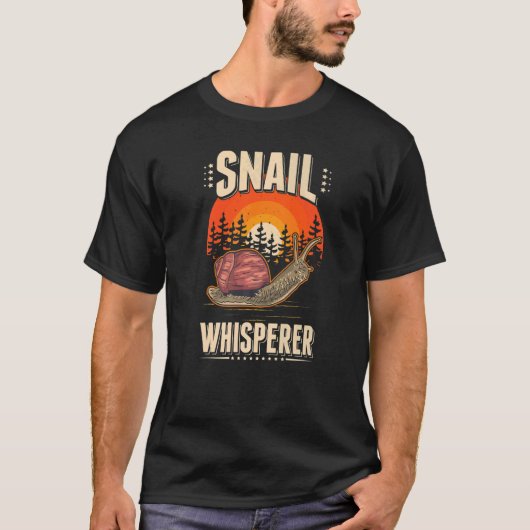 Snail Whisperer T-Shirt (Vorderseite)