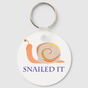 Snailed es schlüsselanhänger