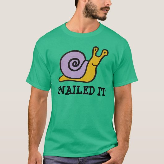 Snailed es Shirt (Vorderseite)