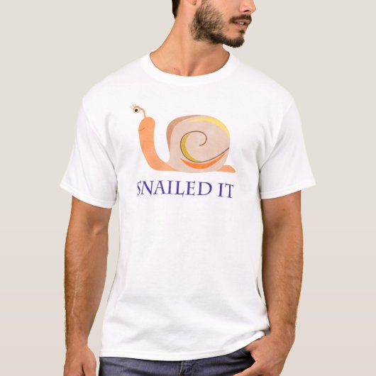 Snailed es T-Shirt (Vorderseite)