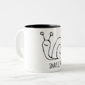 Snailed es zweifarbige tasse (Vorderseite Links)