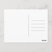 Snailmail am Leben behalten Postkarte (Rückseite)