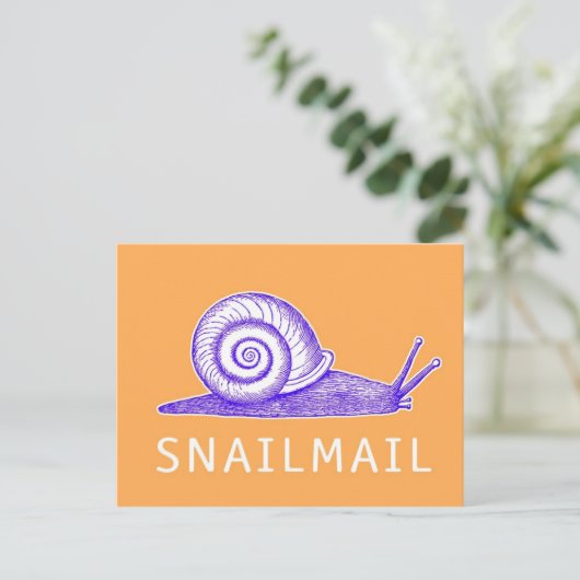 SnailMail Postcard Postkarte (Stehend Vorderseite)