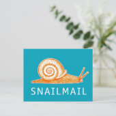 Snailmail Postkarte (Stehend Vorderseite)
