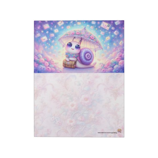 Snailmail Traum Schreibwaren Notizblock (Rotiert)