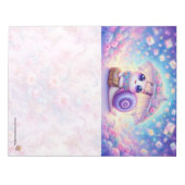 Snailmail Traum Schreibwaren Notizblock (Vorderseite)