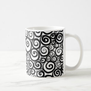 Snails BW Mug Kaffeetasse