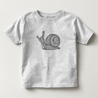 Snails Rock Kleinkind T-shirt