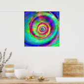 Snails Zuhause. Poster (Küche)