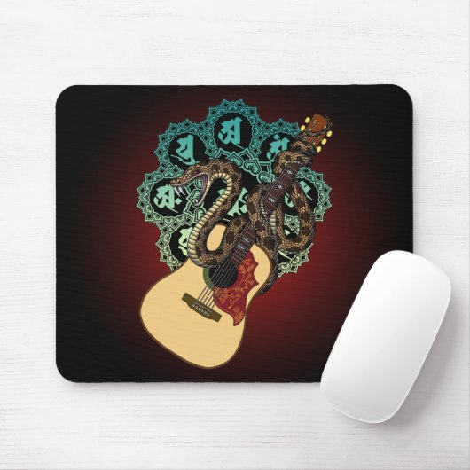 Snake aco 01 mousepad (Mit Mouse)