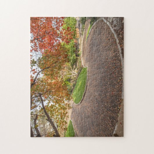 Snake Alley in Burlington, Iowa Puzzle (Vertikal)