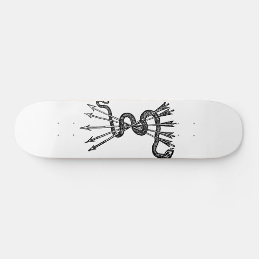 Snake & Arrows Skateboard (Horizontal)