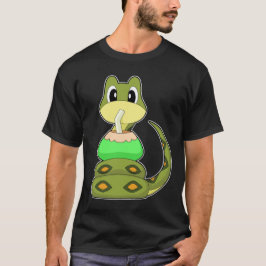 Snake Beach Coconut Summer T-Shirt