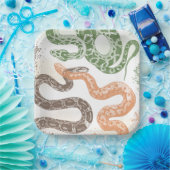Snake Birthday Party Plates Pappteller (Party)