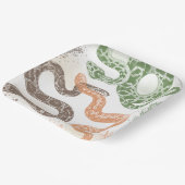 Snake Birthday Party Plates Pappteller (Gewinkelt)