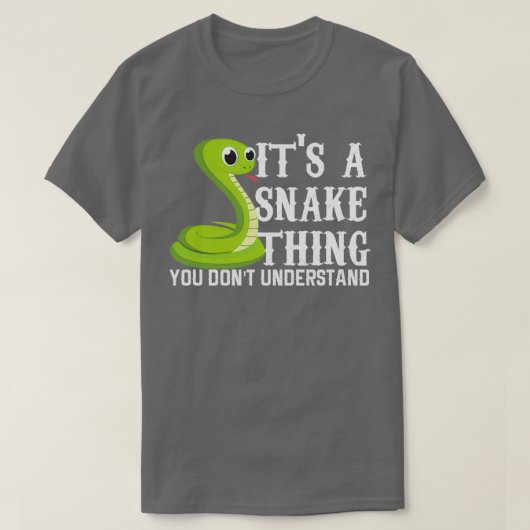 Snake Boa Constrictor T-Shirt (Design vorne)