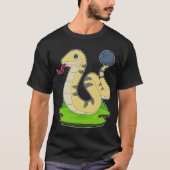 Snake Bowling Bowling ball T-Shirt (Vorderseite)