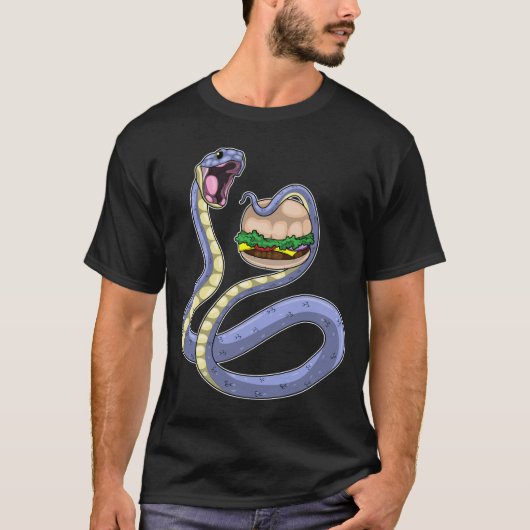 Snake Burger T-Shirt (Vorderseite)