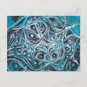 Snake Charmer Postkarte