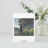 Snake Charmer von Henri Rousseau Postkarte (Stehend Vorderseite)