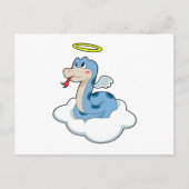 Snake Cloud Angel Postkarte (Vorderseite)