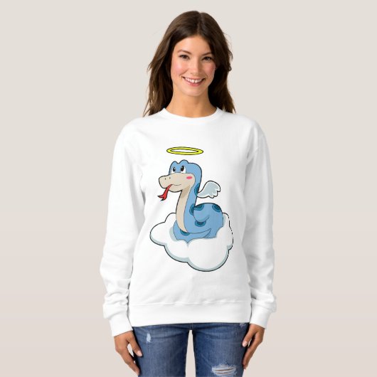 Snake Cloud Angel Sweatshirt (Vorne ganz)