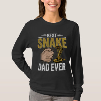 Snake Dad Reptiles Pet Reptile Owner Graphic T-Shirt